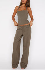 Olivia Olive Co-ord Set