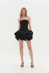 Violette Bubble Hem Mini Dress