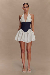Merlyn Indigo Blue Denim Mini Dress