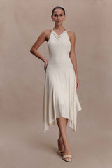 Sylvie Ivory Modal Midi Dress