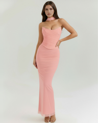 Modern Corset, Stretch Mesh, Romantic Date Nights