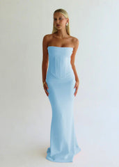 Louie Dress in Soft Blue