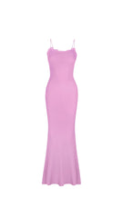 Rose Petal Pink Maxi Dress