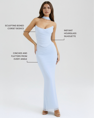 Mesh Maxi Three-Piece Set