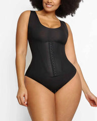 Bare Essentials Shaping Bodysuit - Cream 3-in-1 Design
