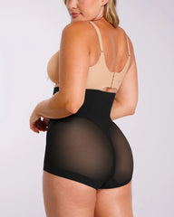 BOOT-YEAHâ„?Mini Brief - Black Mesh Butt-Lifting