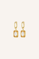Azela Earrings in Pearl