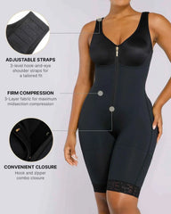 BOOT-YEAH AirSlim Midi Bodysuit - Black Lace