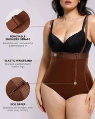 BOOT-YEAHâ„?High-Waisted Brief - Black Shaping Silhouette