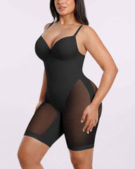 Bare Essentialsâ„?MeshSmoothâ„?Low Back Mid Thigh Bodysuit