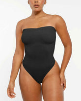 Bare Essentials Strapless Bodysuit - Black Sculpting