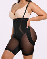Curve Codeâ„?Mini Dress - Black Mesh Compression
