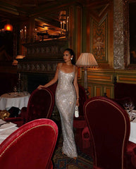 Women's Radiant Sequin Maxi Prom Dress