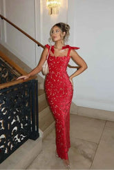 Women's Sleeveless Floral Maxi Party Dress