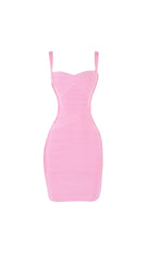 Aria Sculpted Bandage Mini Dress