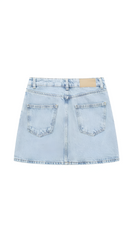 Elsie Light Denim Mini Skirt