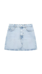Elsie Light Denim Mini Skirt