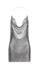 Layla Metallic Mini Dress