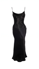 Elle Satin Maxi Gown