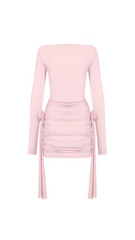 Cameron Pink Black Mini Dress