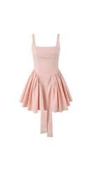 Mya Mini Dress in Black, White, or Pink