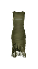 Sienna Asymmetrical Midi Dress