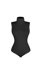Vanessa High-Neck Sleeveless Bodysuit
