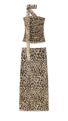 Everly Cheetah Print Two-Piece Set