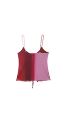 Roselyn Red/Pink Crop Top and Skirt Set