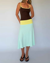 SLEEVELESS FITTED MIDI CASUAL SUMMER DRESS