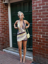 FITTED WRAP MINI SUMMER DRESS
