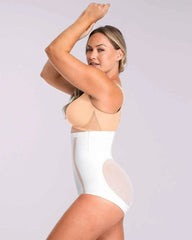 Curve Codeâ„?High-Waisted Brief - Black Smoothing Shapewear