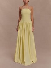 Sian sleeveless pleated maxi summer dress