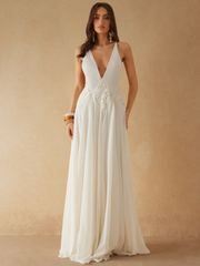 Olivia Backless Maxi Dress