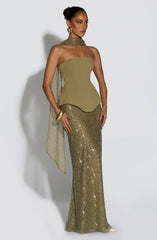 Allaire Sage Maxi Skirt
