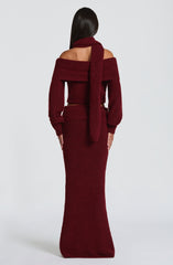 Burgundy Andie Maxi Skirt