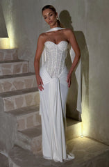 Ivory Carina Maxi Dress