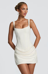 Ivory Cornelia Mini Dress