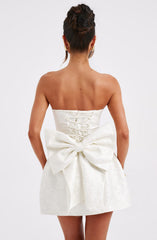 Ivory Elenora Mini Dress