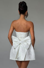 Ivory Elenora Mini Dress