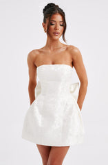 Ivory Elenora Mini Dress