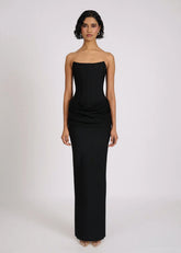 Black Hilda Evening Dress