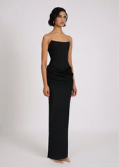 Black Hilda Evening Dress