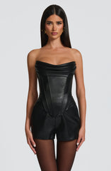 Elvina Black Corset