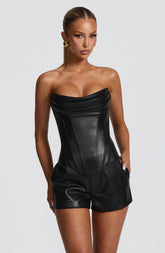 Elvina Black Corset