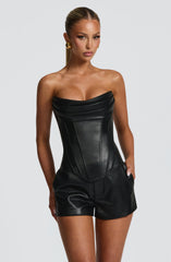 Elvina Black Corset