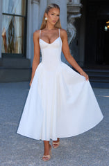 Ivory Emerson Midi Dress