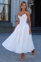 Ivory Emerson Midi Dress