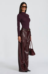 Plum Glenda Trousers