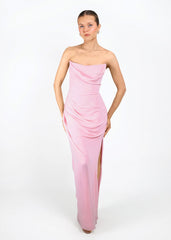Adrienne Corset Dress in Pink